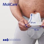 MoliCare premium MEN 3 drops incontinence Pad ADL product size EN 1
