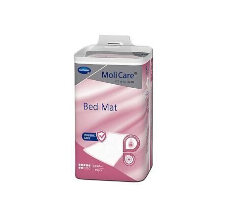 Packshot MoliCare Premium Bed Mat 7D 60x60 cm 25 pcs scaled 1