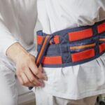 a pas do przenoszenia chorych z uchwytami i klamra 34571