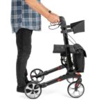 a podporka czterokolowa aluminiowa yola czarny mat 38575