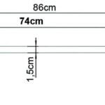 p 1 1 2 0 1120 Palica za prijem AU123 Prenz