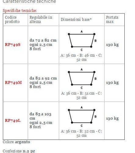 p 6 8 9 689 Hodulja Reciprocna lahka RP730L