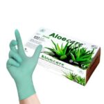 p 9 5 95 Rokavice Aloe care Lateks Netalkane Velikost M