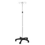 stojak na kroplowki z kolkami skladany 4 zaczepy stand tim