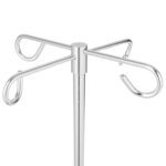 stojak na kroplowki z kolkami skladany 4 zaczepy stand tim 23829